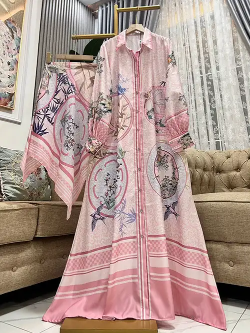 Grosir Gamis Set Hijab Persegi Printed_06