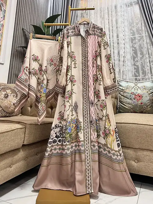 Grosir Gamis Set Hijab Persegi Printed_07