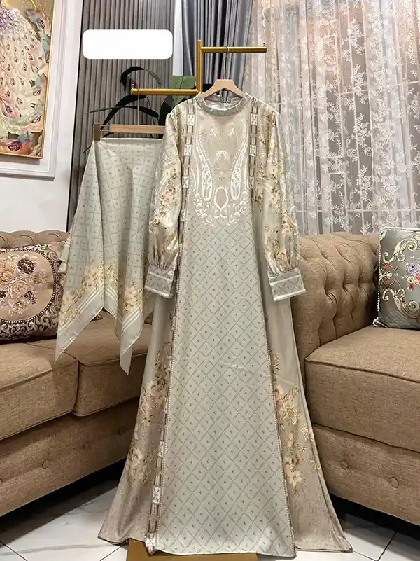 Grosir Gamis Motif Set Hijab_906.25A