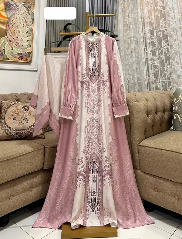 Grosir Gamis Motif Set Hijab_906.70