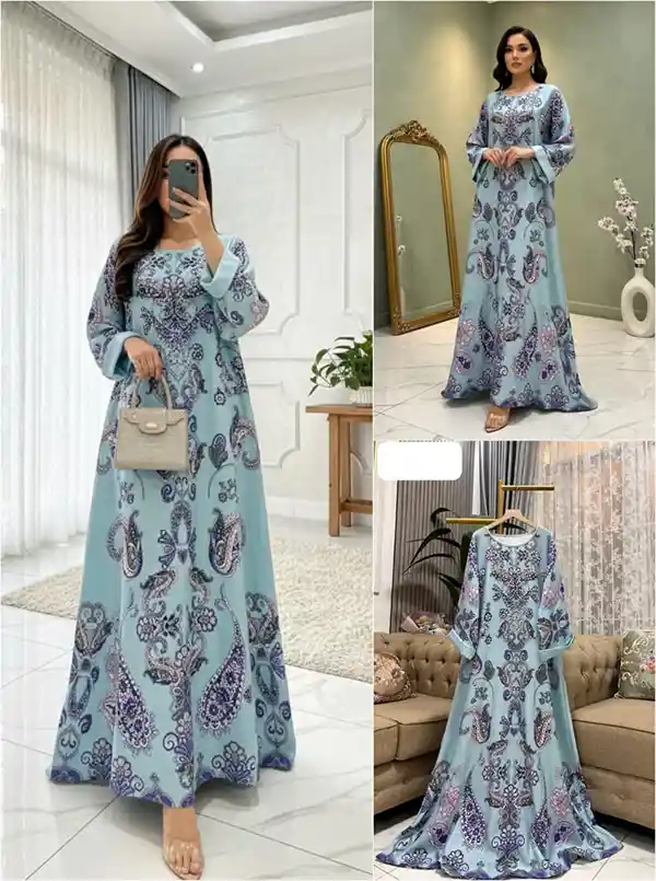 Grosir Gamis Motif Set Hijab_G 110 B