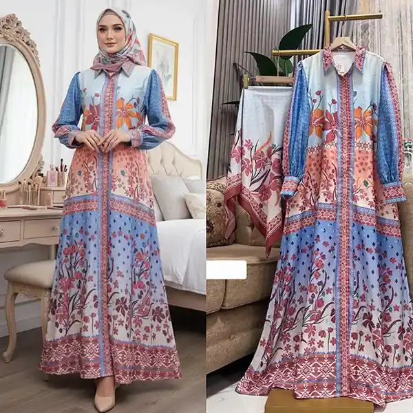 Grosir Gamis Set Hijab Persegi 2025_90.209